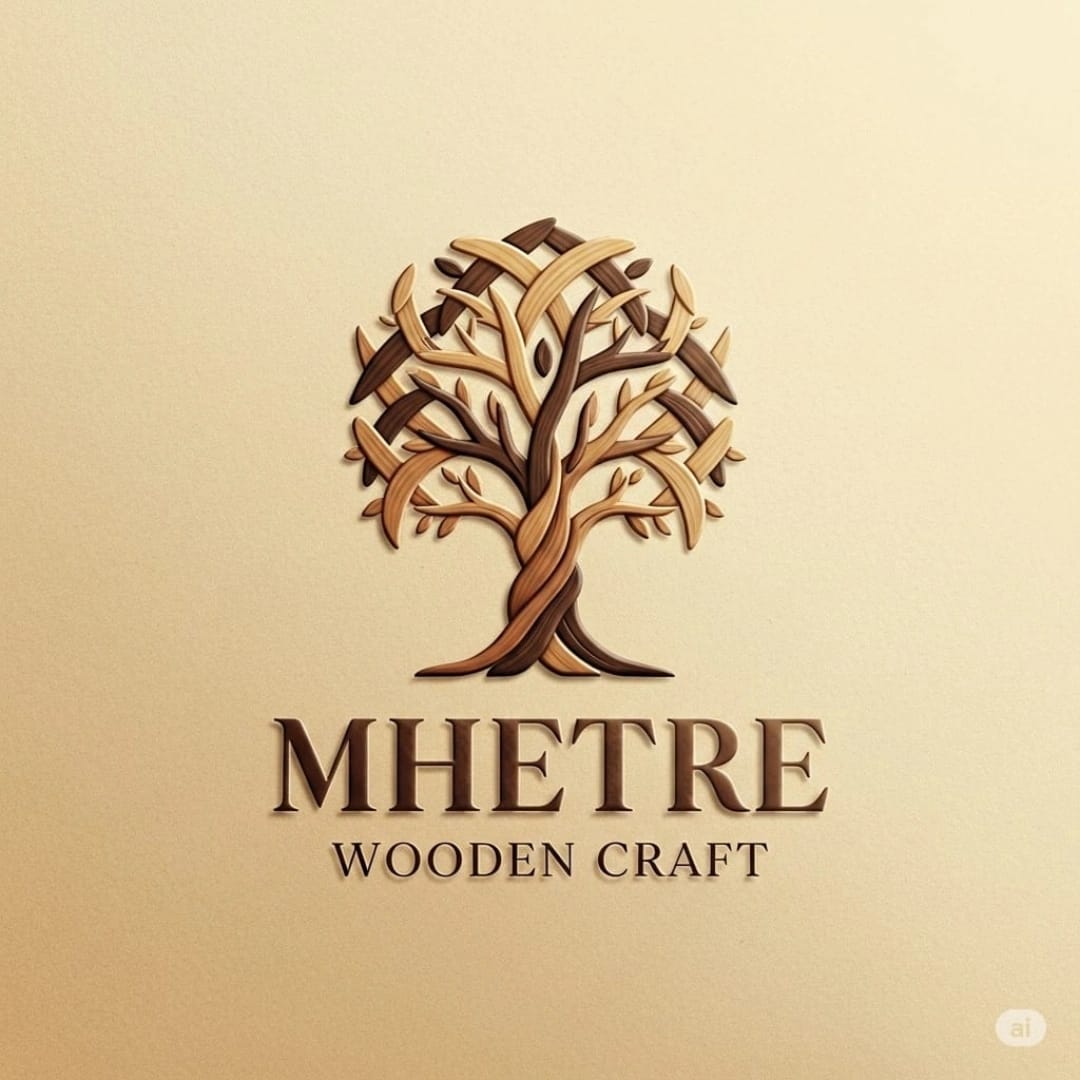 Mehtre Wooden Logo